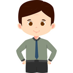 Father Cartoon Character