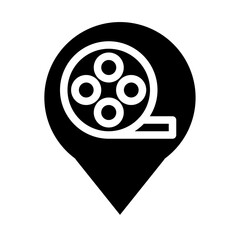 film location in solid style