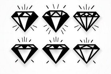 Angle degree icon set. Linear style. Vector icons, 8k
