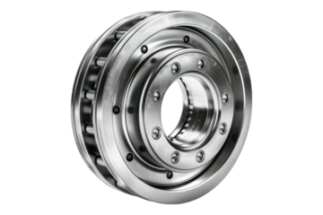 Bearing spare part isolated on white background