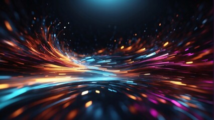 Obraz premium Speed motion abstract background Ai Generated.