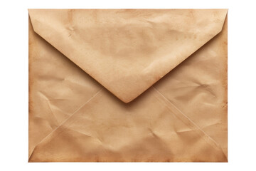 Envelope isolated on white background