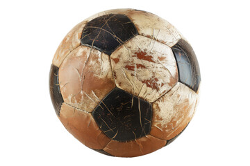 Foot ball isolated on white background