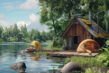 kid summer camp by generative ai