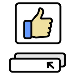 Follow Icon Element For Design