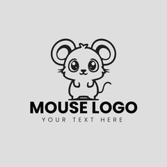 mouse logo design