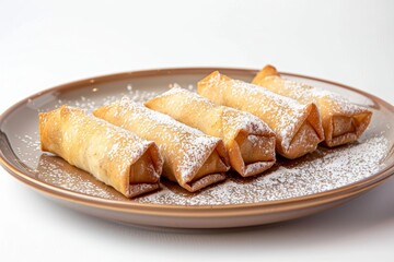 Apple Pie Egg Roll - Sweet, Aromatic, and Juicy