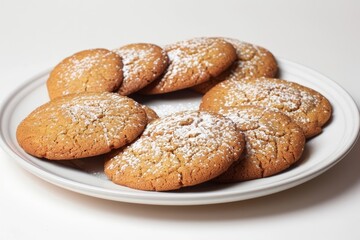 Fototapeta premium Charming gingersnap cookies with rustic charm
