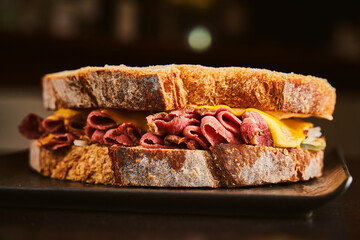 grilled steak with vegetables