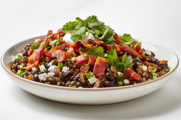Bacon and Black Bean Smash: A Gastronomic Sensation