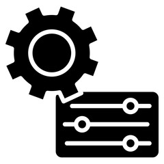 Settings Icon Element For Design