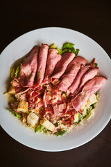 meat with vegetables