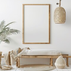 wooden poster frame UHD Wallpapar