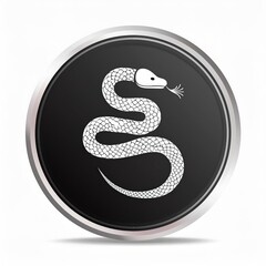 Obraz premium chinese zodiac year of the snake, chinese new year, chinese new year, logo iconic snake, circel logo snake, red snake logo, wood snake chinese new year symbol, logo red snake cool