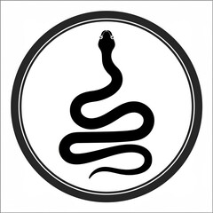 Fototapeta premium snake illustration art design or logo snake or icon snake or vector snake