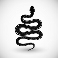snake illustration art design or logo snake or icon snake or vector snake