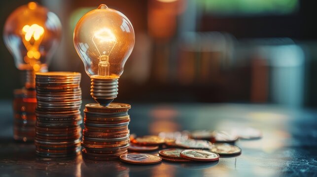 A venture capital funding scenario where entrepreneurs pitch their innovative ideas to potential investors