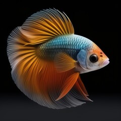 Fototapeta premium betta fish Double Tail or Double Tail Betta