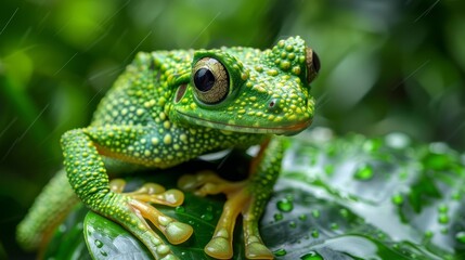 Naklejka premium Herpetologists contribute to understanding disease transmission by studying amphibians and reptiles, which can act as vectors for various pathogens