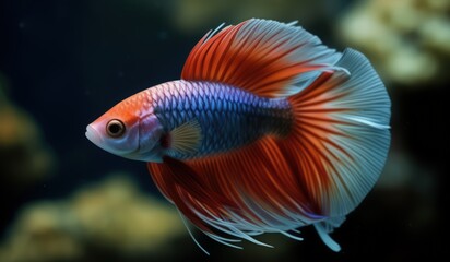 Betta Fish Half Moon 