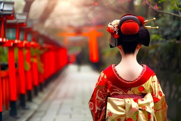 舞子.舞妓.花魁.芸子.芸者.日本