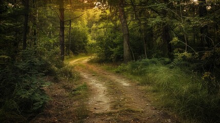 Obraz premium Path to the woods