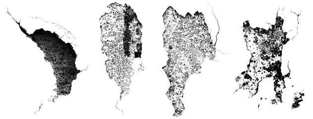 Cracks and dirty set pack png transparent background macro