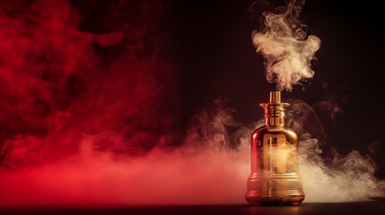 sprayed perfume bottles 