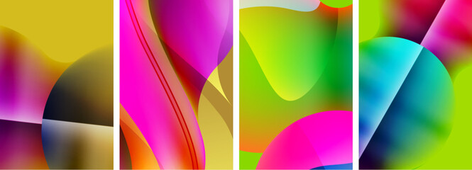 Abstract colors. Abstract backgrounds for wallpaper, business card, cover, poster, banner, brochure, header, website
