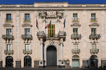 Universita degli studi di catania building in Sicily, Italy