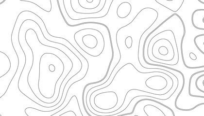 Topographic background. Topographic map patterns. Topography line map. Abstract lines background.