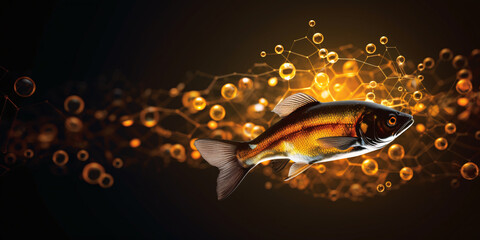 fish oil omega 3 molecule food science technology Experiment to produce food medicine health product