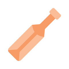 Vector of cricket bat in editable design style