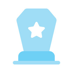 An amazing icon of shield badge in modern style