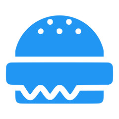 burger icon, food icon, fast food icon button