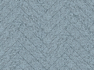 seamless insulation texture with acoustic wood wool tile in sky day blue arranged in a herringbone pattern