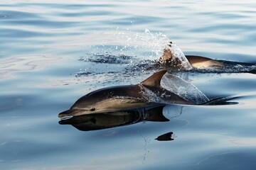 Obraz premium The Fascinating World of Dolphin Fish: Oceanic Wonders