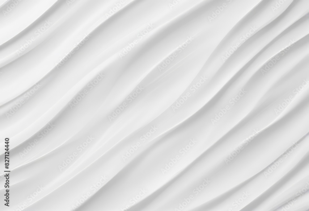 Wall mural White wave background texture - Wall murals