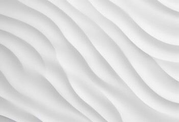 Naklejka premium White wave background texture