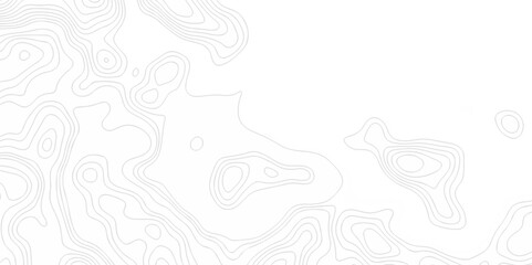 Fototapeta premium Lines Topographic contour lines vector map seamless pattern. Geographic mountain relief. Abstract lines background. Contour maps. Vector illustration, Topo contour map design.