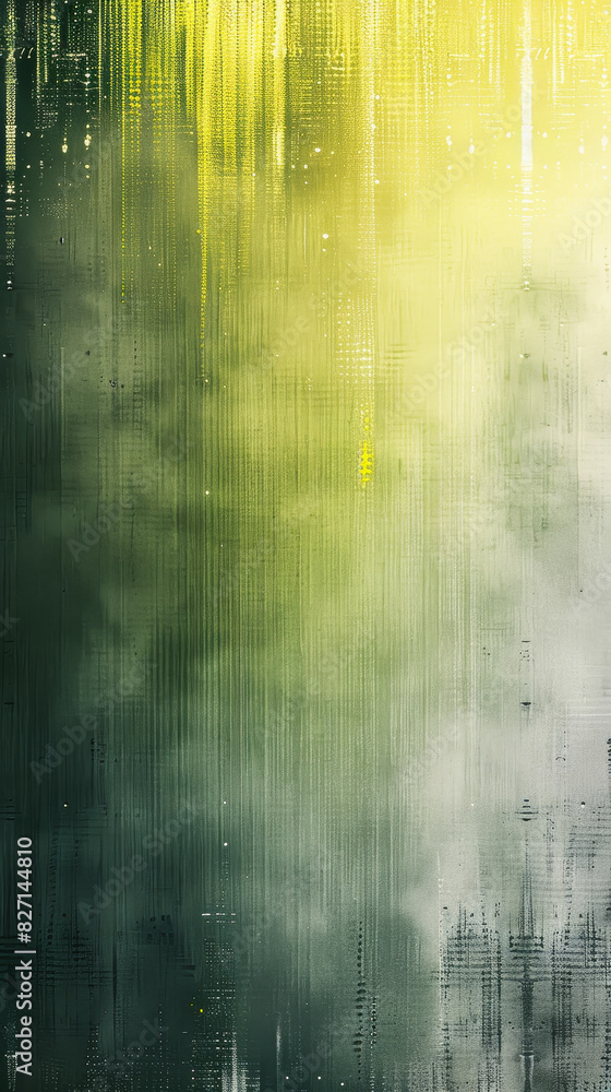 Aufkleber abstract vertical gradient backdrop with gray and green tones in modern digital art style with soft 