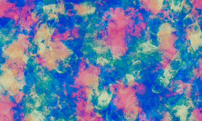 colorful pink ,blue ,green and yellow  abstract  color  design  background
