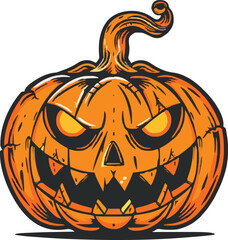 Pumpkin - squash for Halloween 