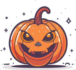 Pumpkin - squash for Halloween 