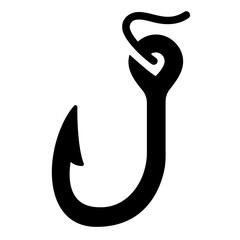 hook glyph icon
