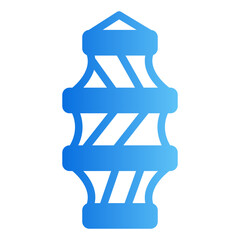 fishing net gradient icon