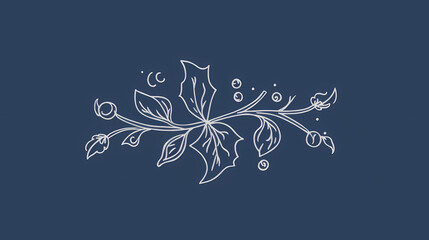 a set of round decorative elements, mandala, snowflakes, pattern. Vector illustration decor