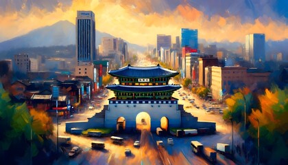 South Korea, the Independence Gate