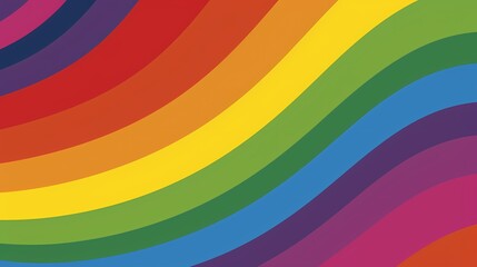 Obraz premium abstract rainbow colorful background with stripes