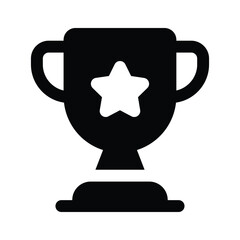 Take a look at this creative icon of sports trophy, easy to use vector